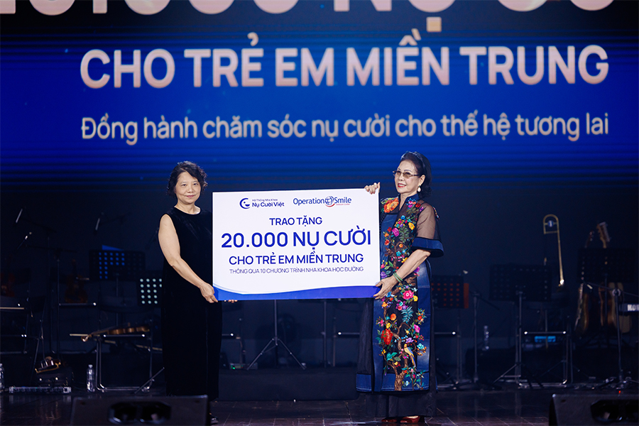 Nụ Cười Việt - Nụ Cười Việt đồng hành cùng Operation Smile Việt Nam, công bố dự án
