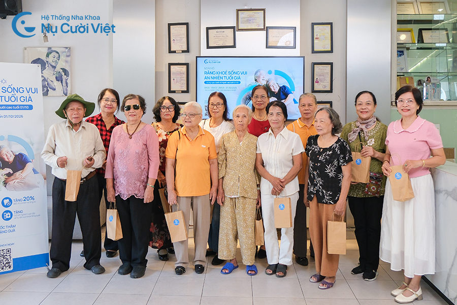 Nụ Cười Việt - Ngày hội “Răng khỏe sống vui - An nhiên tuổi già” mừng Ngày Quốc tế Người cao tuổi 01/10/2026