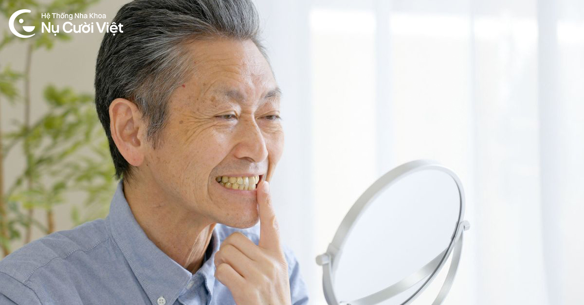 nguyên nhân mất răng do lớn tuổi