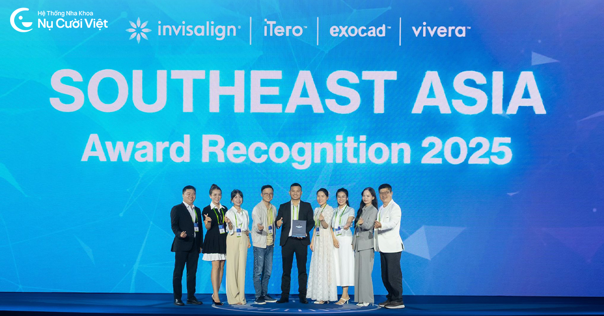 nha khoa nụ cười việt nhận danh hiệu invisalign platinum elite 2025