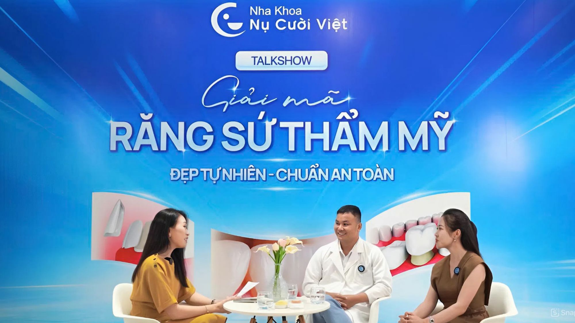 talkshow giải mã răng sứ thẩm mỹ