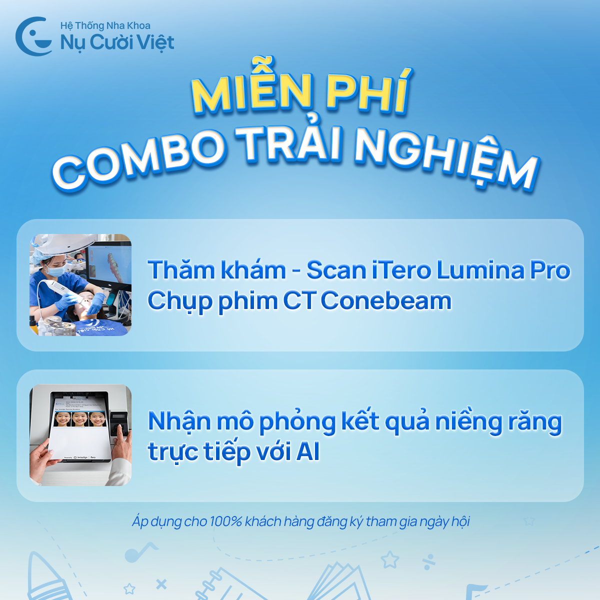 trải nghiệm miễn phí back to school