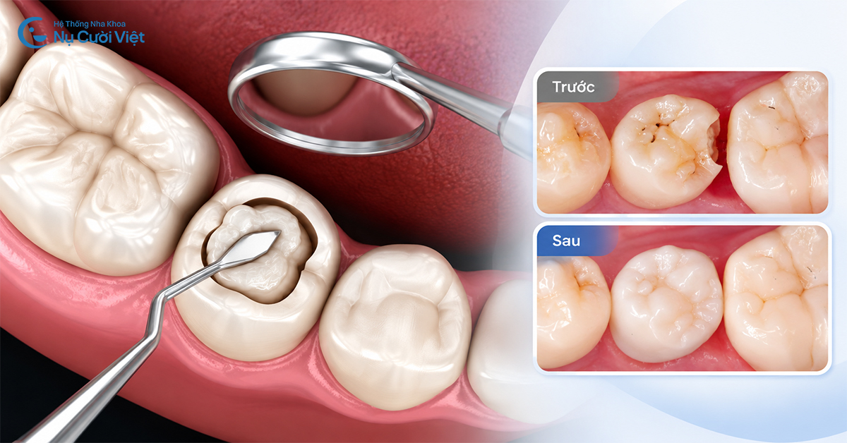 Trám răng bao nhiêu tiền tại Nha khoa Nụ Cười Việt